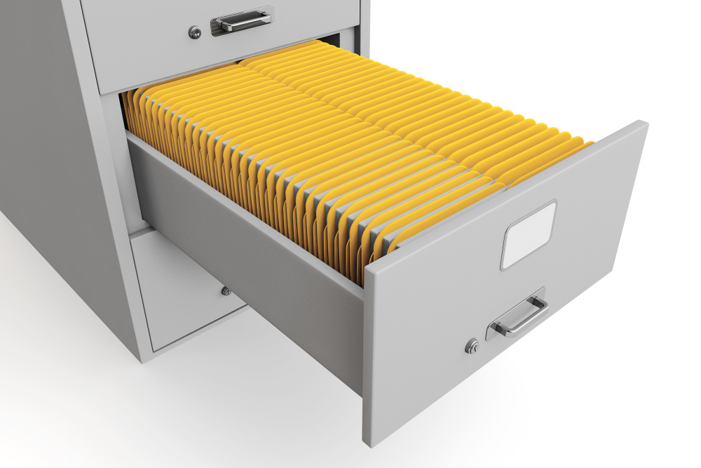 file-cabinet-with-folders-on-white-background